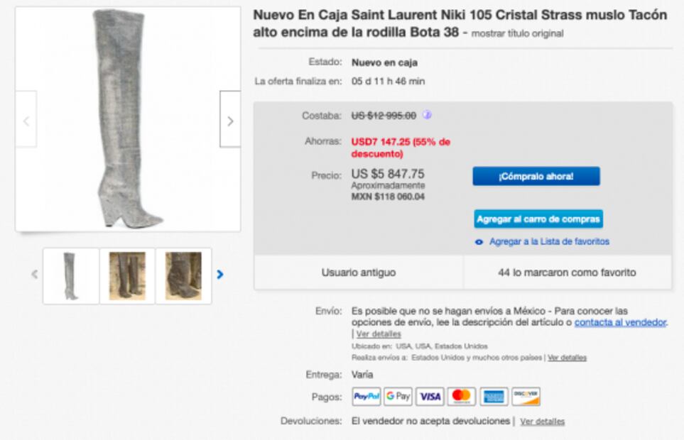Este es el precio de las exclusivas botas de lujo de Inés Gómez Mont