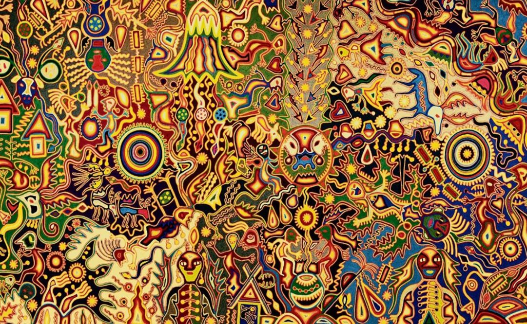 Huichol Mural – Photo: Courtesy of the INAH