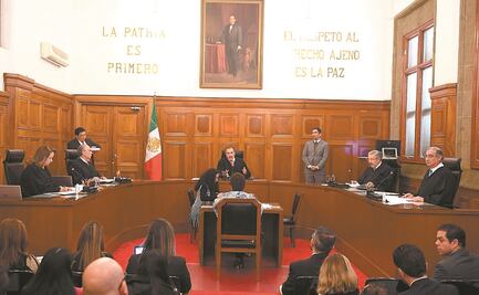 Se pronuncian 8 ministros por invalidar ley Bonilla