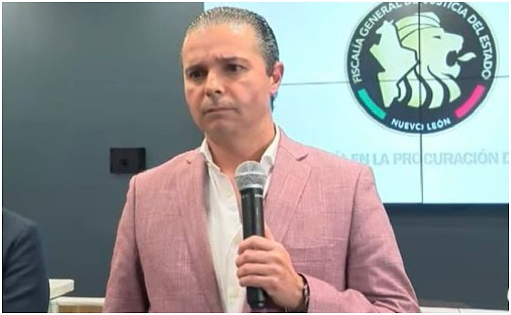 Pedro Arce Jardón de la Fiscalía de Nuevo León confirma tener huellas dactilares de sustractoras de bebé robado la noche del jueves. Foto: Especial