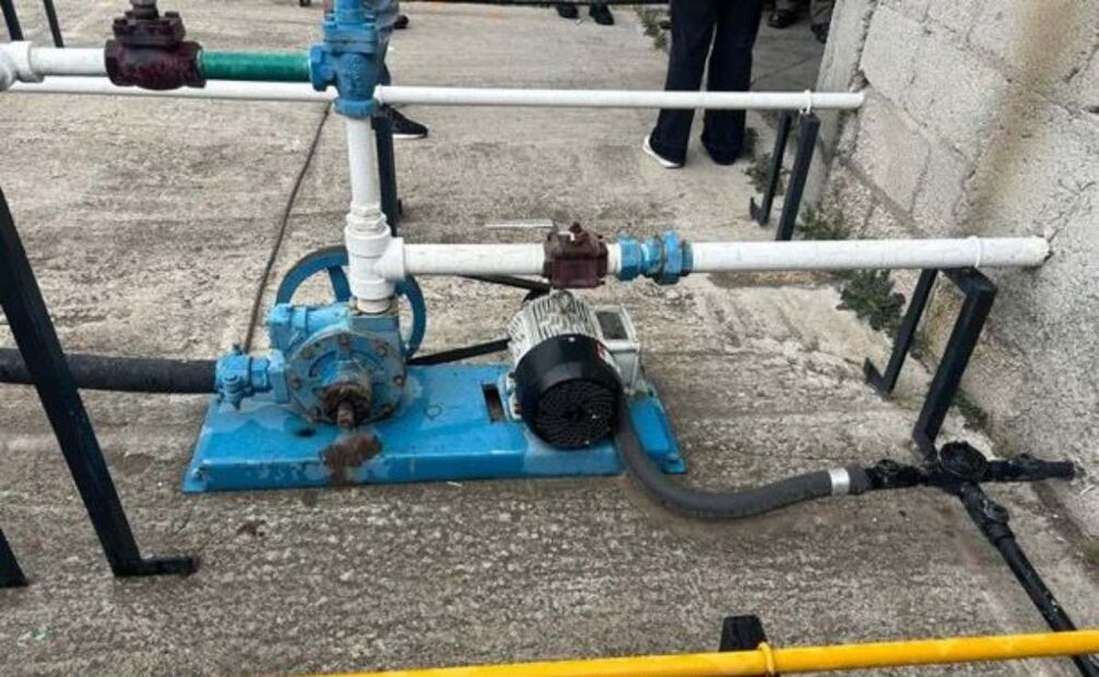 Infraestructura usada para el trasiego de huachicol (26/08/2025). Foto: Especial