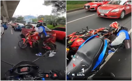 Montachoques en CDMX: captan a supuesta banda bautizada como "Los Lamborghini"; video muestra cómo operan