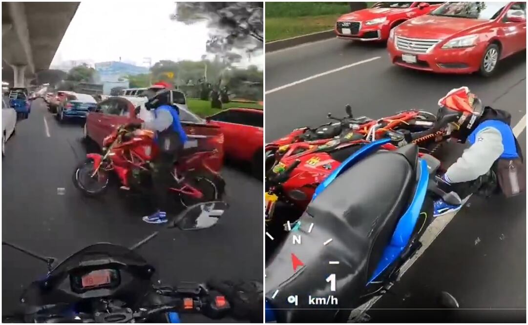 Capturan a presunta banda en motocicletas llamados “Los Lamborghini”