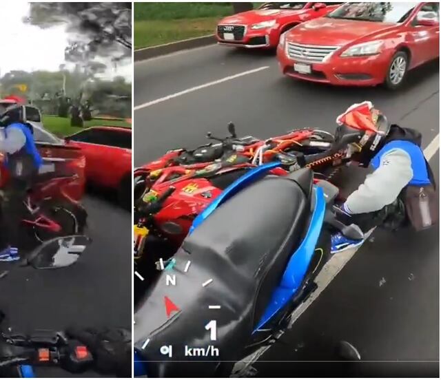 Montachoques en CDMX: captan a supuesta banda bautizada como "Los Lamborghini"; video muestra cómo operan