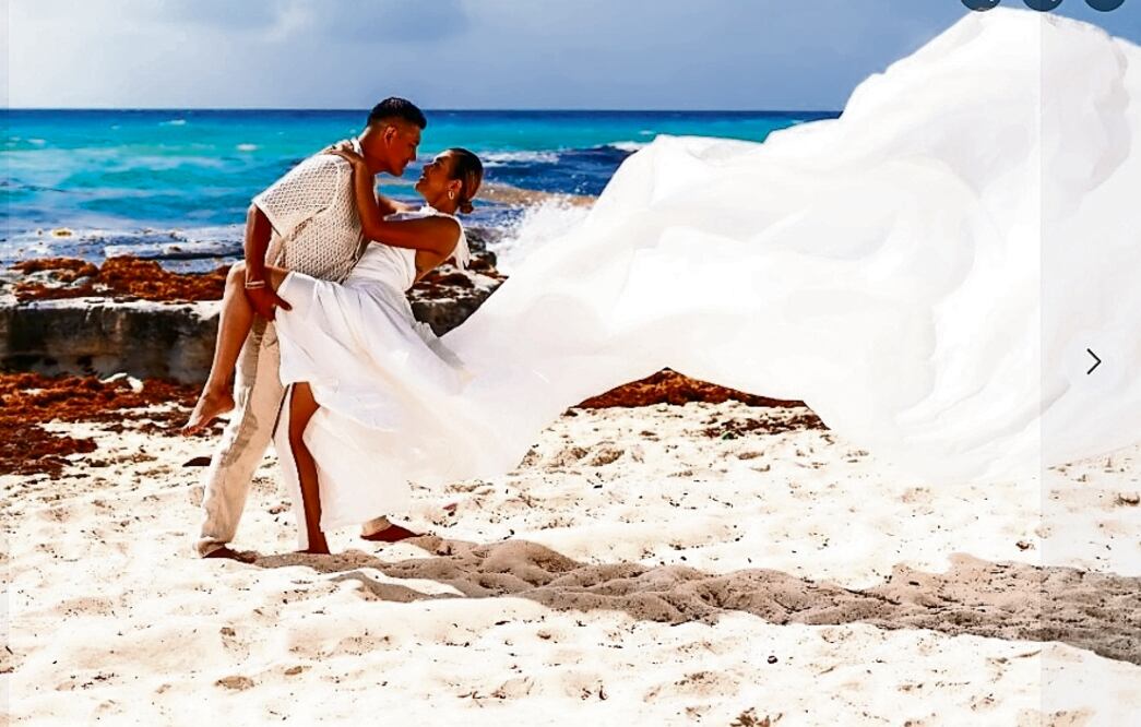 Morales Cifuentes y Aneli Zuñiga. Foto: Especial