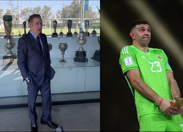 José Ramón Fernández no se guarda nada contra Dibu Martínez: “Es muy vulgar, muy corriente”
