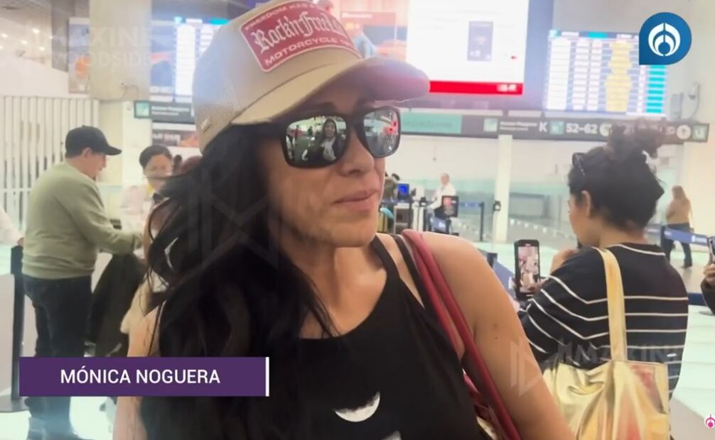 Mónica Noguera rompe en llanto al hablar de la salud de su exesposo Memo del Bosque.