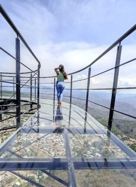 El puente de cristal de Oaxaca en el que estuvo Yalitza Aparicio