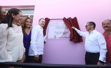 Inauguran primer Centro de Justicia para mujeres en Culiacán
