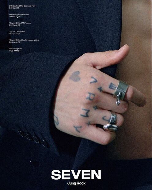 Comeback de Jungkook. Fuente: Instagram @jungkook.97_0ffical