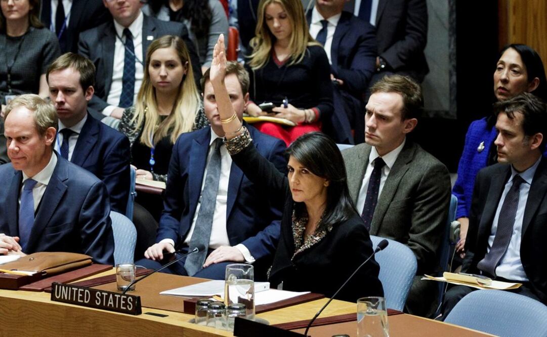  La embajadora estadounidense ante Naciones Unidas, Nikki Haley (Foto: EFE)