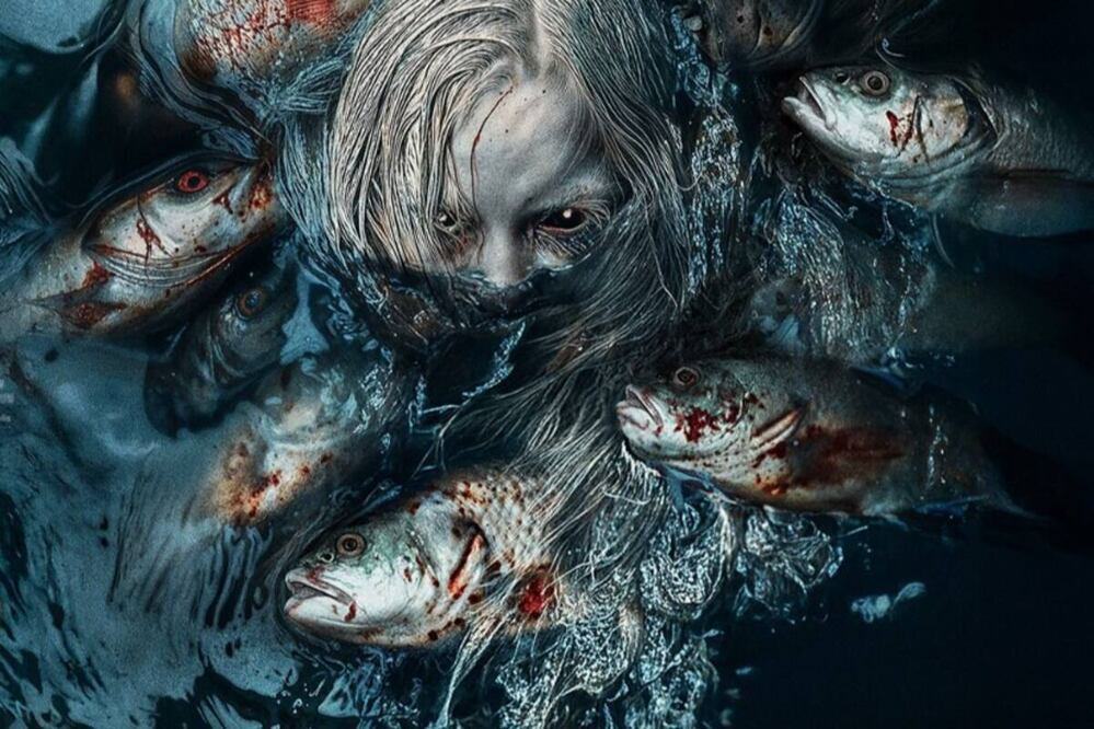 Ruby Vizcarra interpreta a La Miringua, el espectro que emerge del lago de Pátzcuaro./ ESPECIAL