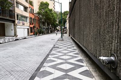 Oxford, tercera calle remodelada en Zona Rosa