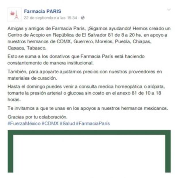 Estos son los lugares que requieren de tus donaciones