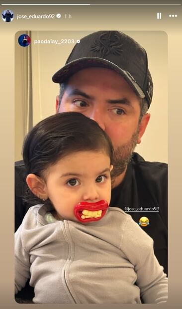 Paola Dalay presume el parecido de su hija Tessa con su padre José Eduardo Derbez.