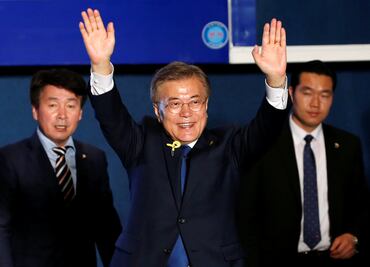 El liberal Moon Jae-In gana elecciones presidenciales en Corea del Sur
