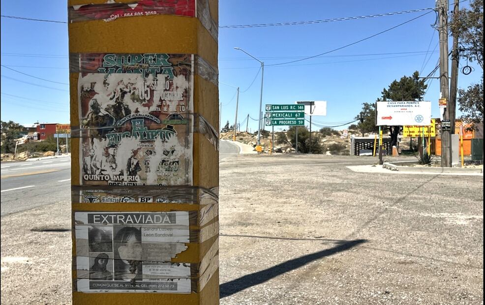 En la Rumorosa fue impuesto el toque de queda ante el temor de la delincuencia, pese a la presencia de elementos de seguridad. Foto: Aimeé Melo/EL UNIVERSAL
