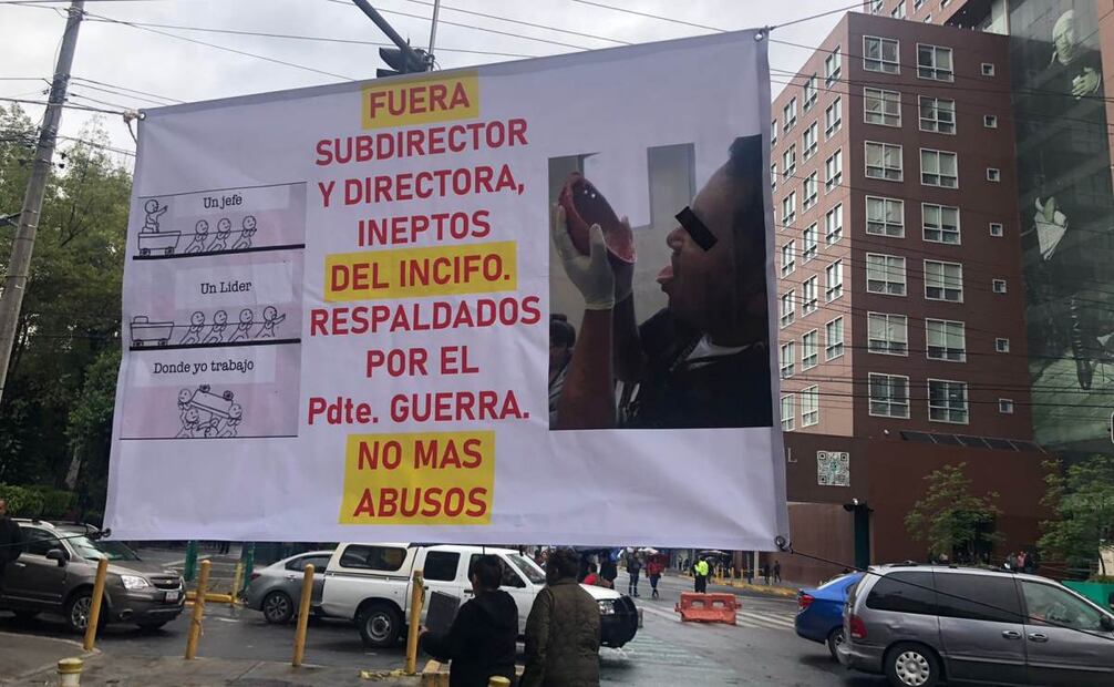 Trabajadores del Incifo denuncian carencias en sus sedes de trabajo (19/06/2025). Foto: Especial