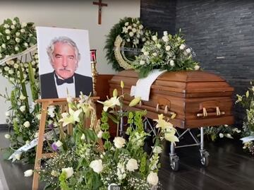 Enrique Rocha descansará con sus padres y su hermano