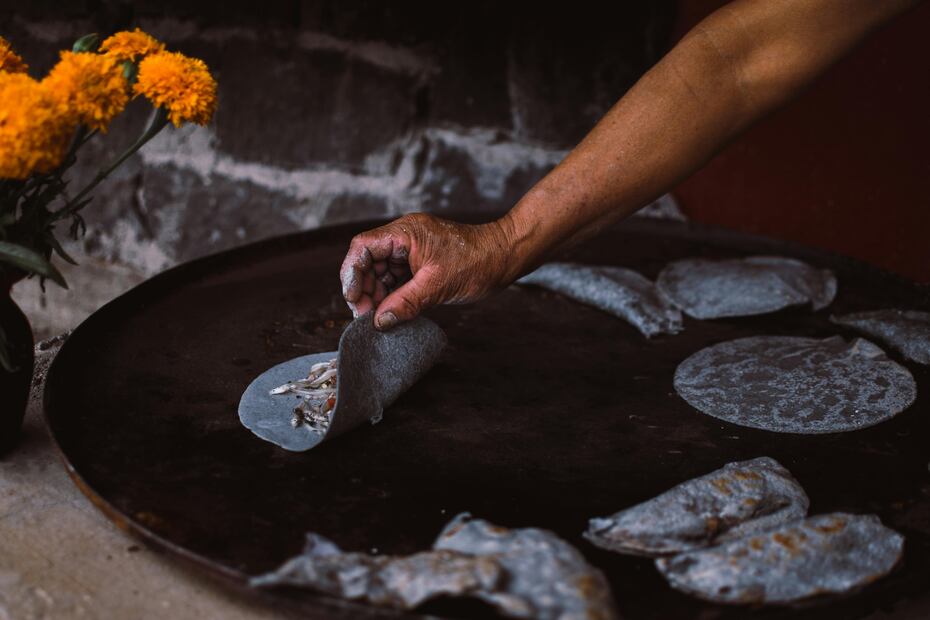 Las tortillas azules son ricas en antioxidantes naturales del maíz. Foto: Pexels