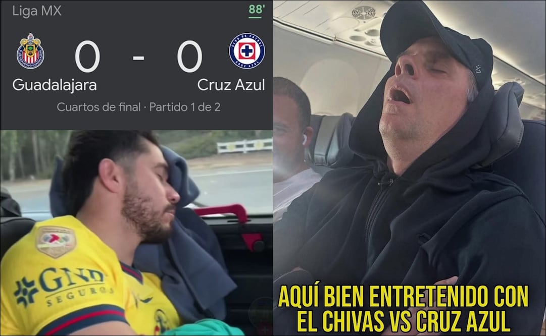 Chivas y Cruz Azul se llevaron los mejores memes luego de aburrida igualada sin anotaciones / FOTO: ESPECIAL