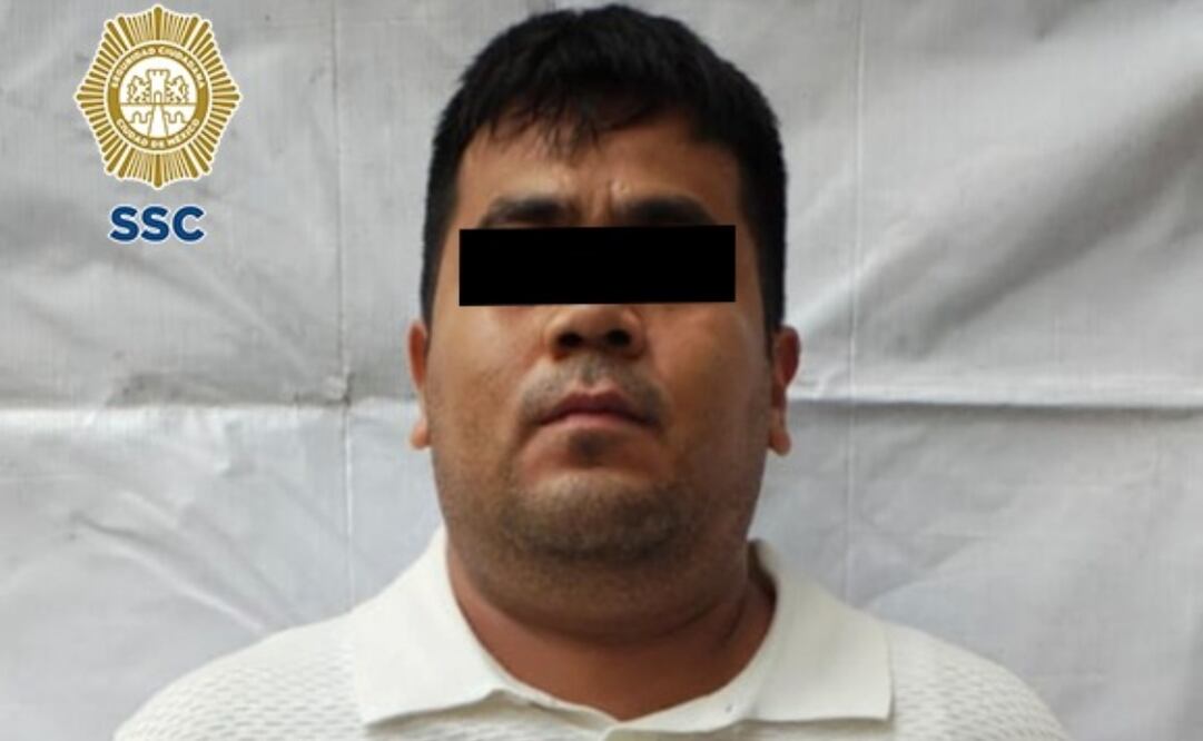 Capturan a Mario Alex, presunto integrante de la Unión Tepito
Foto: Especial.