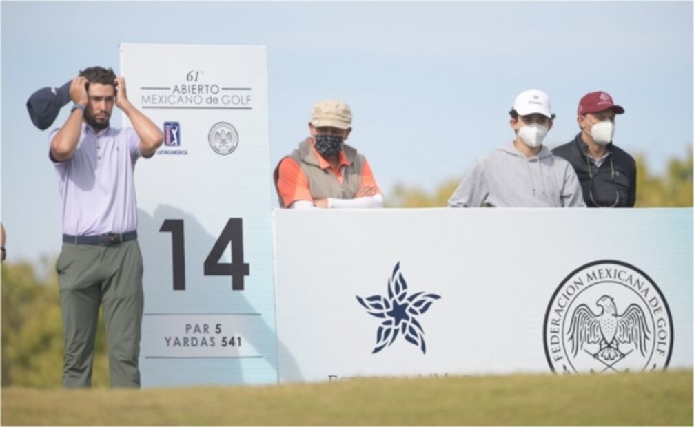 Álvaro Ortiz fue rebasado en la tercera ronda del Abierto Mexicano de Golf