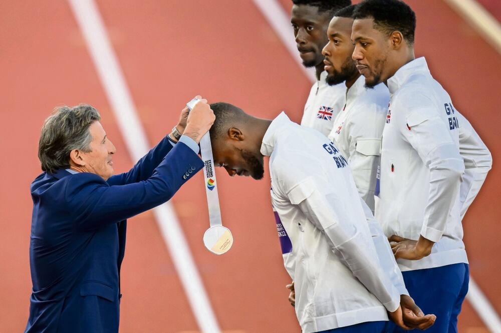 Premio a campeones en el atletismo