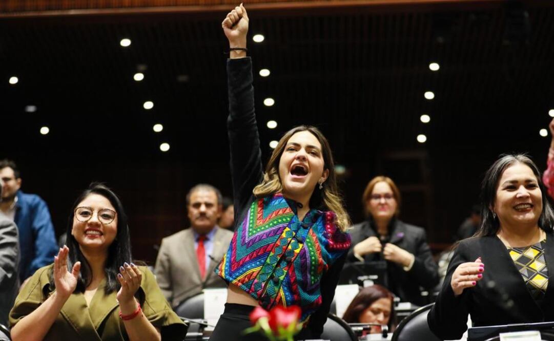 Con o sin PRIAN, Olinia va: Andrea Chávez. Foto: X  @AndreaChavezTre