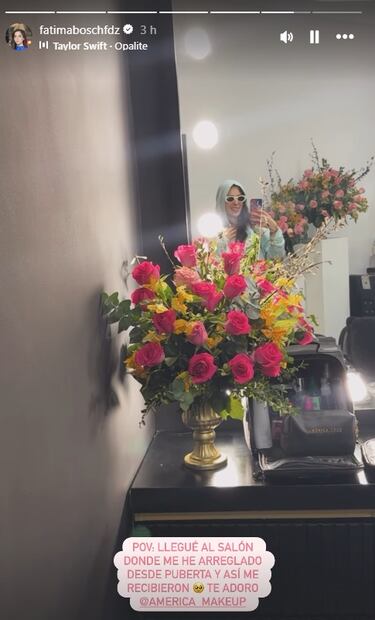 Fátima Bosch en la estética donde acudía desde que era puberta, en Tabasco.