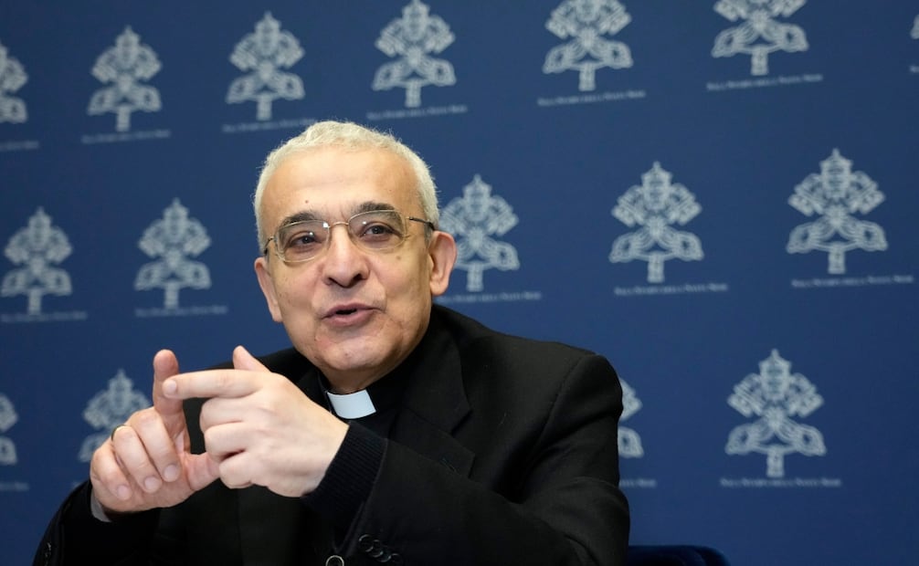 El arzobispo Filippo Iannone. Foto: AP