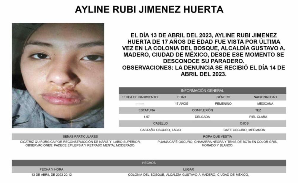 Ayilne Rubi Jiménez Huerta. Foto: Especial