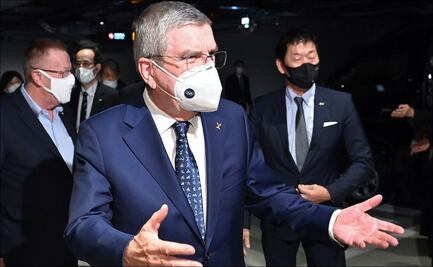 El presidente del Comité Olímpico Internacional visita Tokio