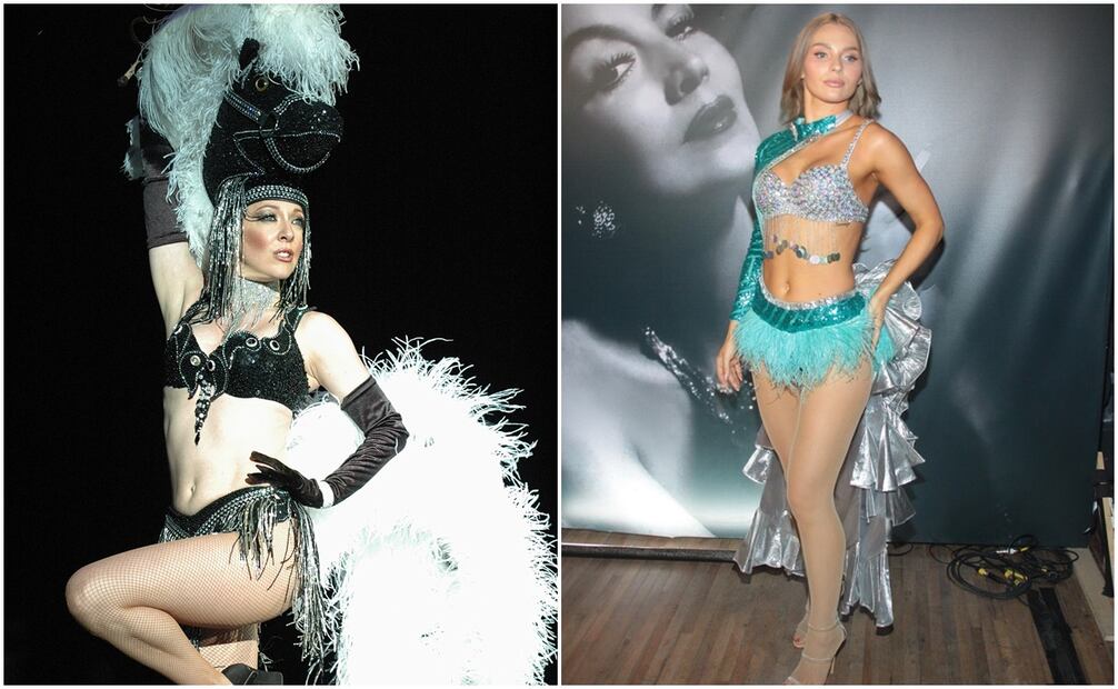 Edith González e Irina Baeva como "Aventurera". Fotos: Archivo Clasos