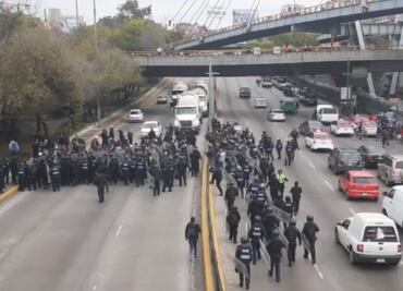 Autoridades locales llaman a policías federales a dialogar y evitar bloqueos viales