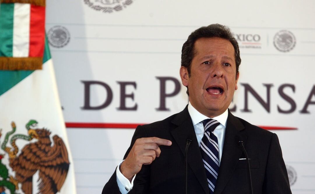 El vocero del Gobierno de la República, Eduardo Sánchez. Foto EFE