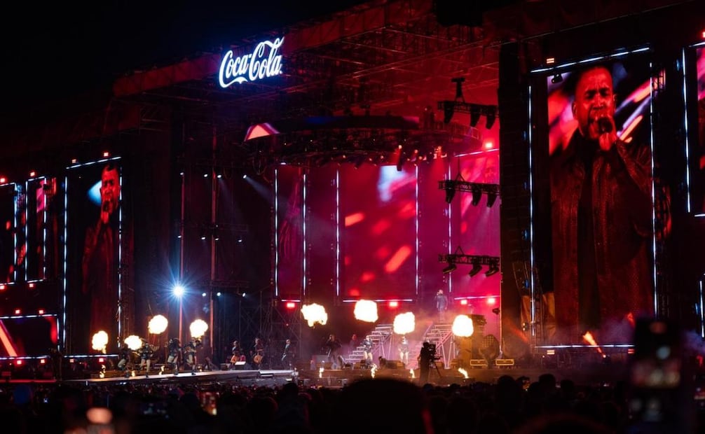 Don Omar en el Coca Cola Flow Fest 2025. Foto: Hugo Salvador / EL UNIVERSAL