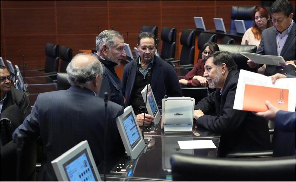 Así es la tómbola judicial para la elección para la sesión en el Senado. Foto: Tomada de @fernandeznorona