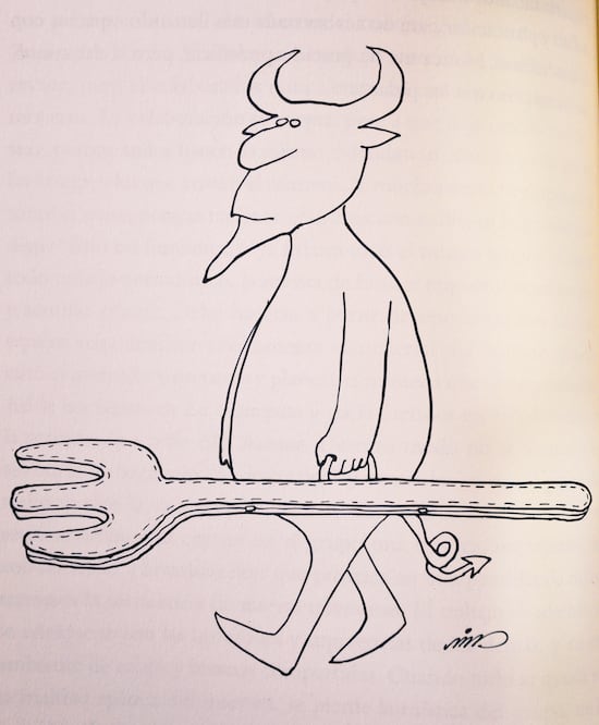 La comunidad cultural destacó la crítica y reflexión en la obra de Rius (ILUSTRACIÓN TOMADA DEL LIBRO “RIUS. MIS CONFUSIONES...”)