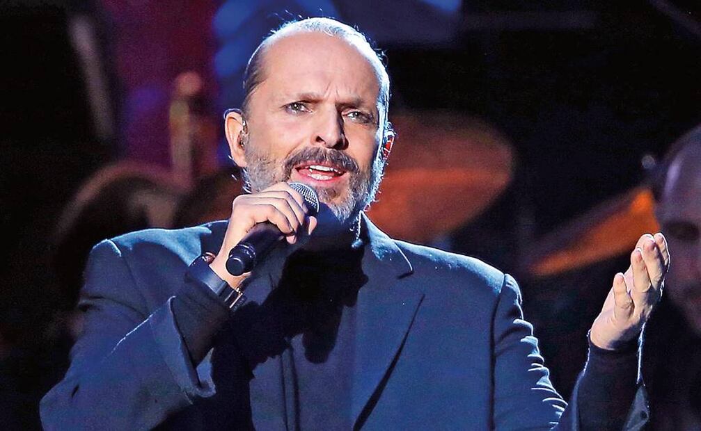 Miguel Bosé, el cantante español. Foto: Archivo EL UNIVERSAL