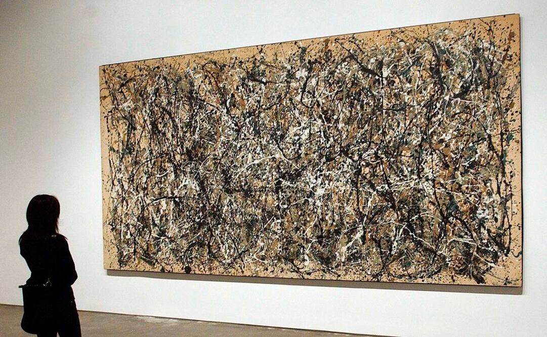 Los informes recomiendan investigaciones adicionales para comprobar si el amarillo PY74 pudo haber sido aplicado después de que Pollock hizo la pintura. (FOTO: Archivo EL UNIVERSAL)