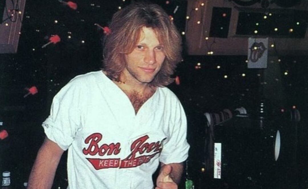 Tiempos de juventud de Jon Bon Jovi. Foto: Instagram jonbonjovi