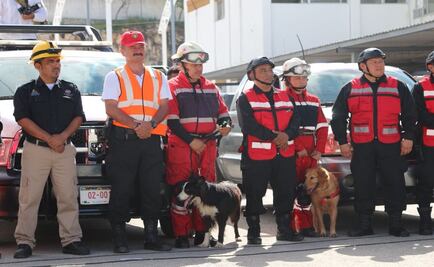 Por sismo, Campeche envía rescatistas y caninos a la CDMX