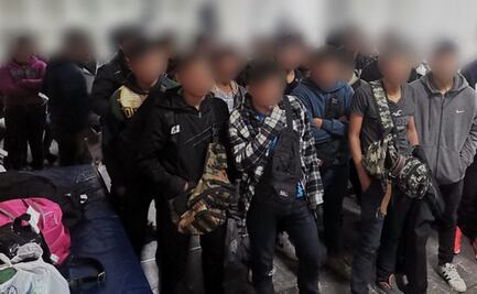 Rescatan a 57 menores migrantes de Guatemala en carretera Chihuahua-Juárez 