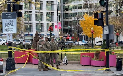 Autor del tiroteo contra guardias nacionales en Washington será inculpado por asesinato