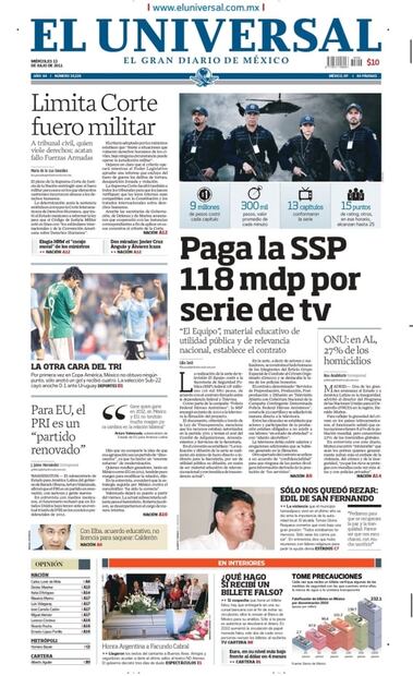 Acusaciones sin sustento contra EL UNIVERSAL: no nos van a intimidar