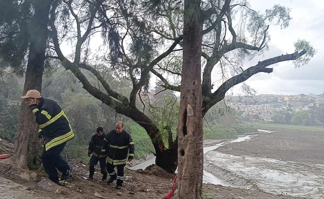 Operativo en la presa Los Cuartos por el caso de Kimberly Moya González.
Foto: Gisela González Granados.