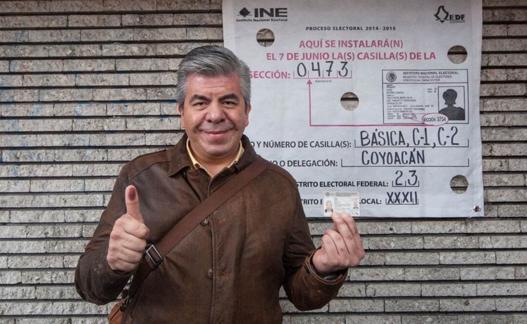 El dirigente local del PRD reconoció que hay una tendencia de voto diferenciado en las delegaciones Benito Juárez y Cuajimalpa, donde la tendencia no les favorece (Foto: GERMAN ESPINOSA)