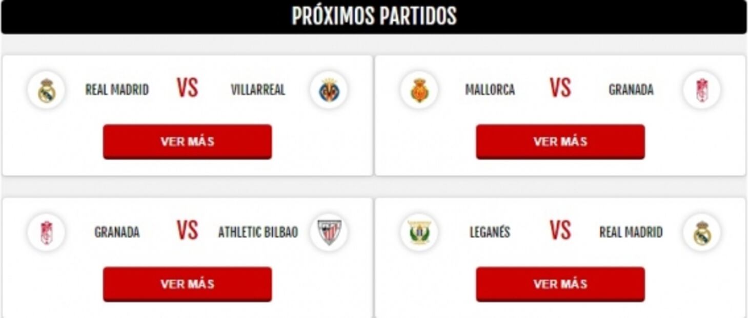 Granada vs Real Madrid, resultado y estadísticas del partido