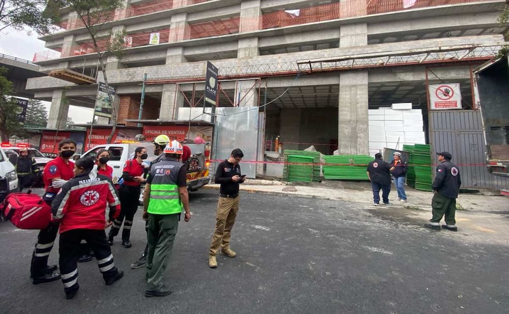 Elementos de emergencia atienden a los lesionados (26/06/2025). Foto: Juan Carlos Williams / EL UNIVERSAL